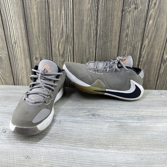 Nike Other - Nike Zoom Freak 1 Atmosphere Mens Gray Black Basketball Shoes Sneakers Size:10.5